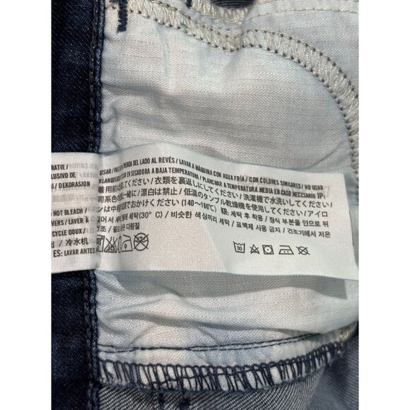 Hollister Womens Distressed Straight Leg Jeans Size 9 W29 Blue Denim - Picture 6 of 14